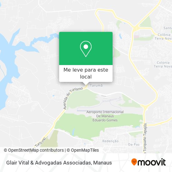 Glair Vital & Advogadas Associadas mapa