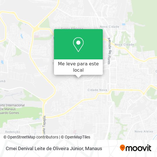 Cmei Denival Leite de Oliveira Júnior mapa