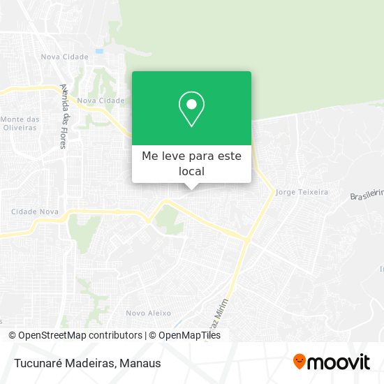 Tucunaré Madeiras mapa