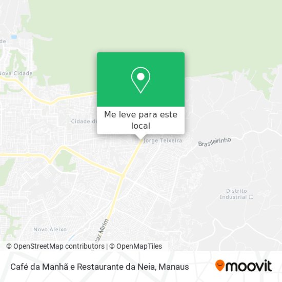 Café da Manhã e Restaurante da Neia mapa