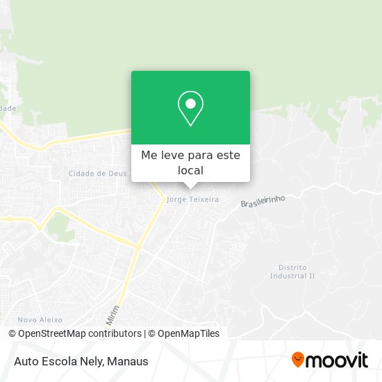 Auto Escola Nely mapa