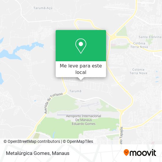 Metalúrgica Gomes mapa