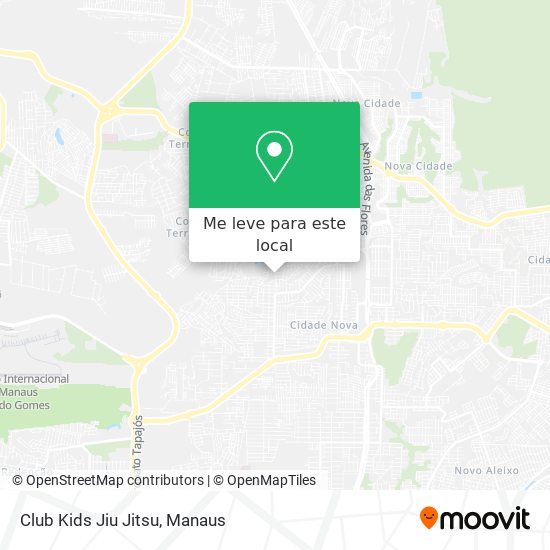 Club Kids Jiu Jitsu mapa