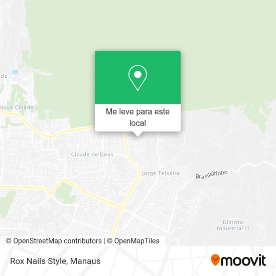 Rox Nails Style mapa