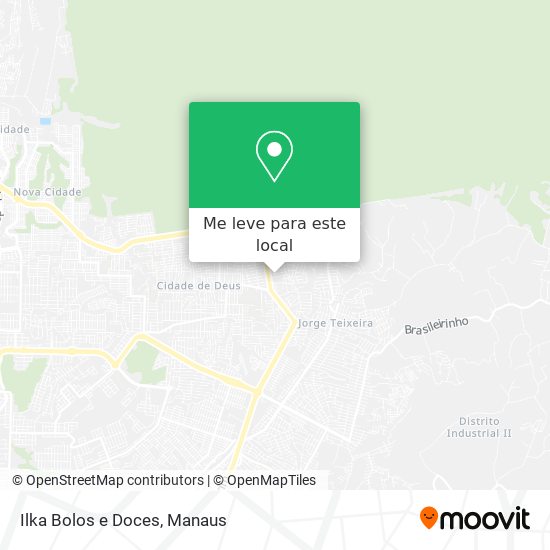 Ilka Bolos e Doces mapa