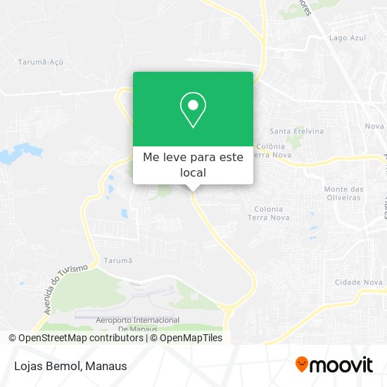 Lojas Bemol mapa
