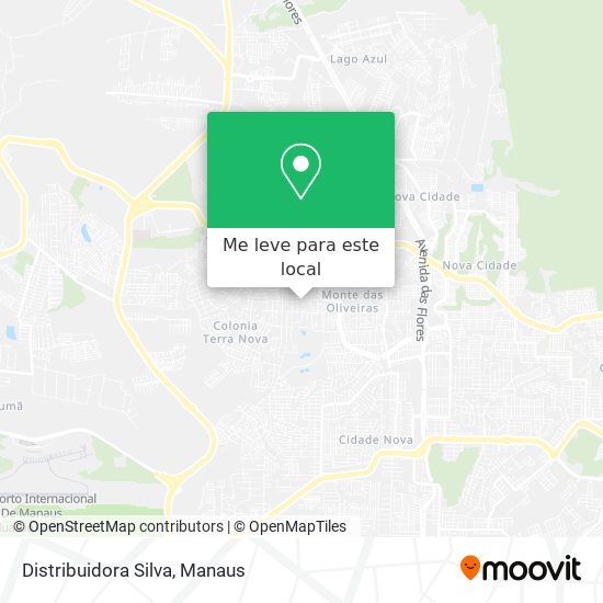 Distribuidora Silva mapa