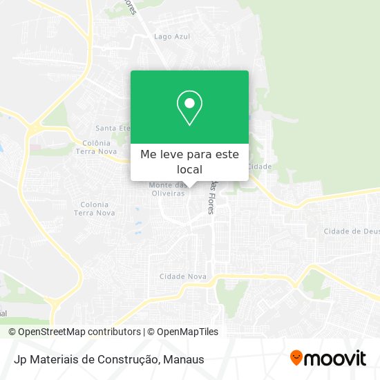 Jp Materiais de Construção mapa
