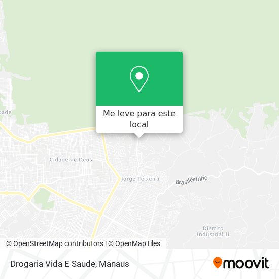 Drogaria Vida E Saude mapa