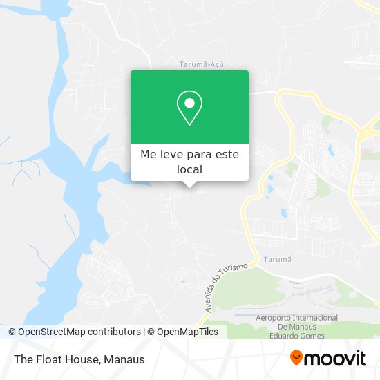 The Float House mapa