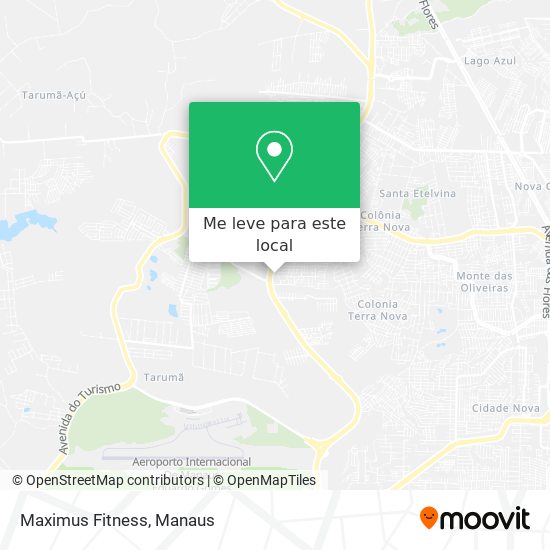 Maximus Fitness mapa