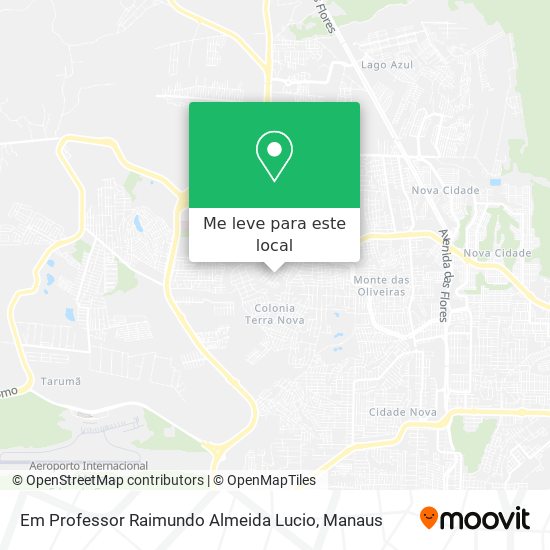 Em Professor Raimundo Almeida Lucio mapa