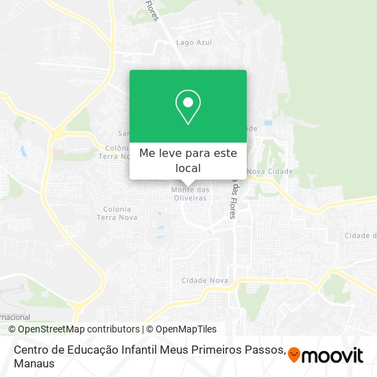 Centro de Educação Infantil Meus Primeiros Passos mapa