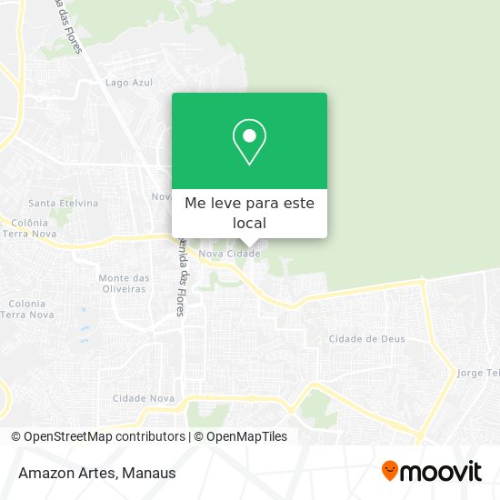 Amazon Artes mapa
