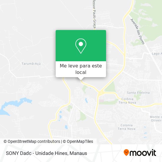 SONY Dadc - Unidade Hines mapa