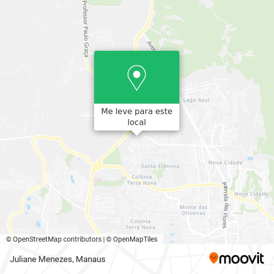 Juliane Menezes mapa