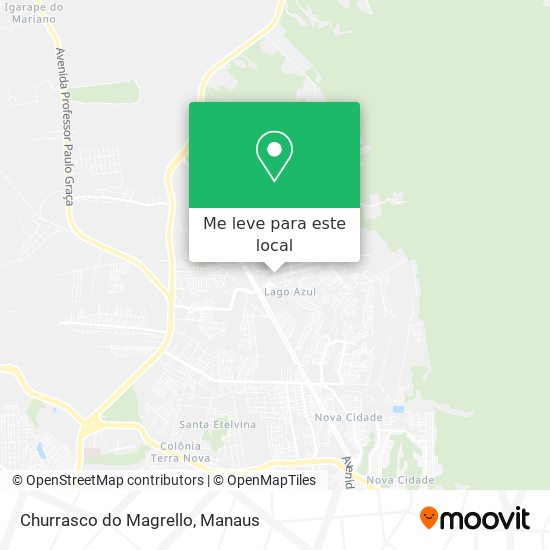 Churrasco do Magrello mapa