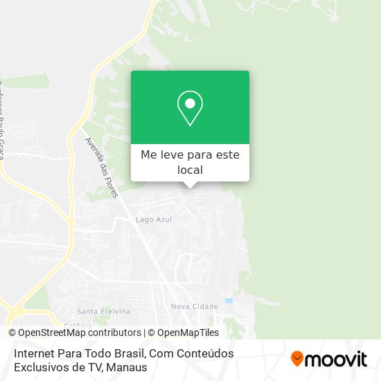 Internet Para Todo Brasil, Com Conteúdos Exclusivos de TV mapa