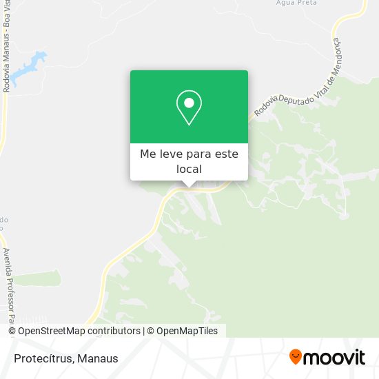 Protecítrus mapa