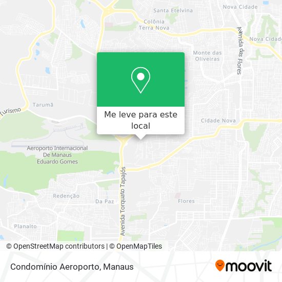 Condomínio Aeroporto mapa