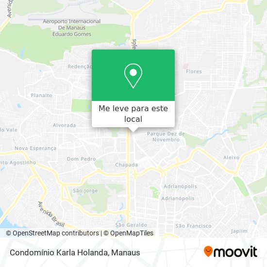 Condomínio Karla Holanda mapa