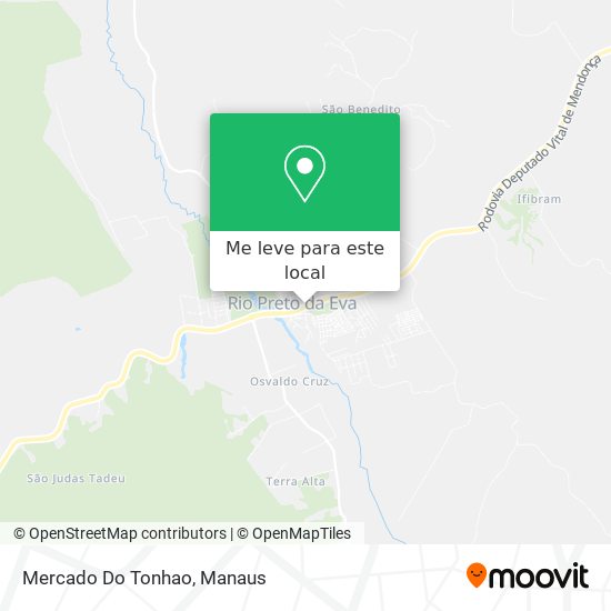 Mercado Do Tonhao mapa