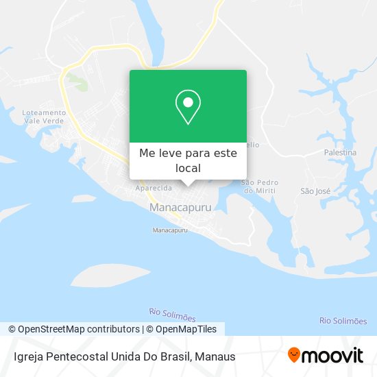 Igreja Pentecostal Unida Do Brasil mapa