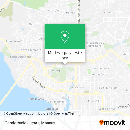 Condomínio Juçara mapa