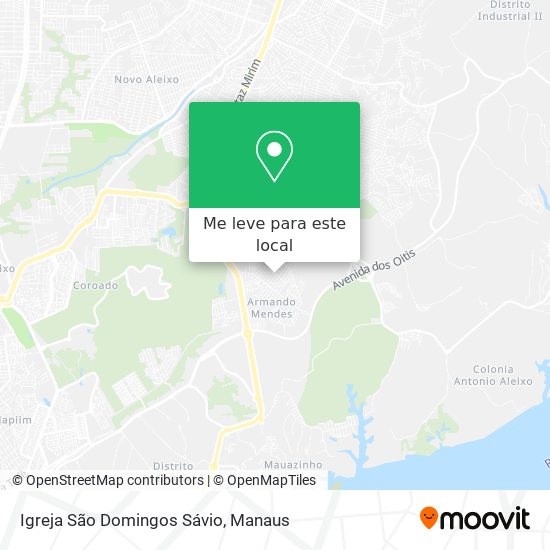 Igreja São Domingos Sávio mapa