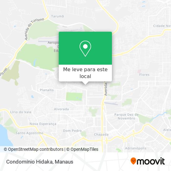 Condomínio Hidaka mapa