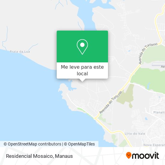 Residencial Mosaico mapa