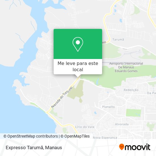 Expresso Tarumã mapa