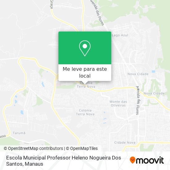 Escola Municipal Professor Heleno Nogueira Dos Santos mapa