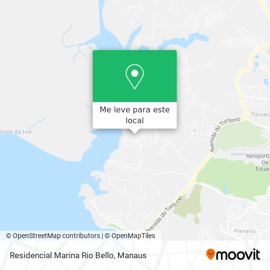 Residencial Marina Rio Bello mapa