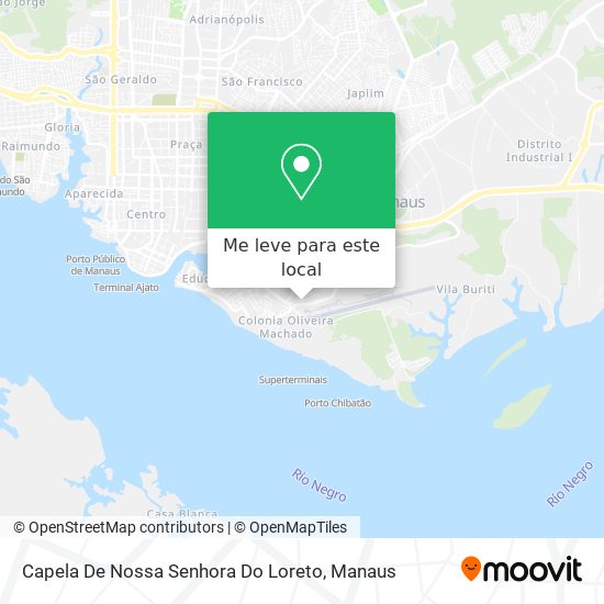 Capela De Nossa Senhora Do Loreto mapa