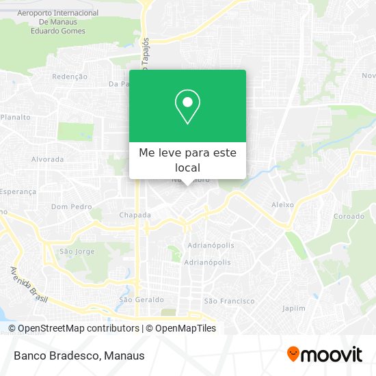 Banco Bradesco mapa