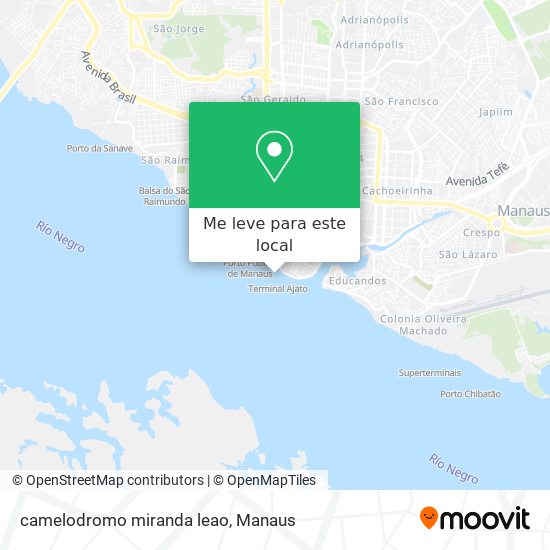 camelodromo miranda leao mapa