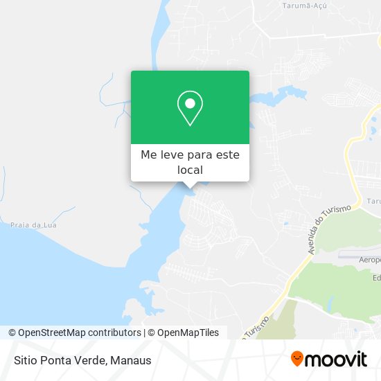 Sitio Ponta Verde mapa