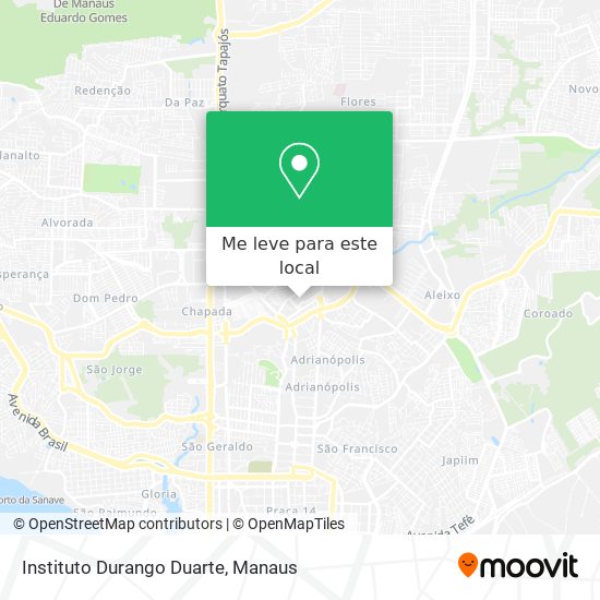 Instituto Durango Duarte mapa