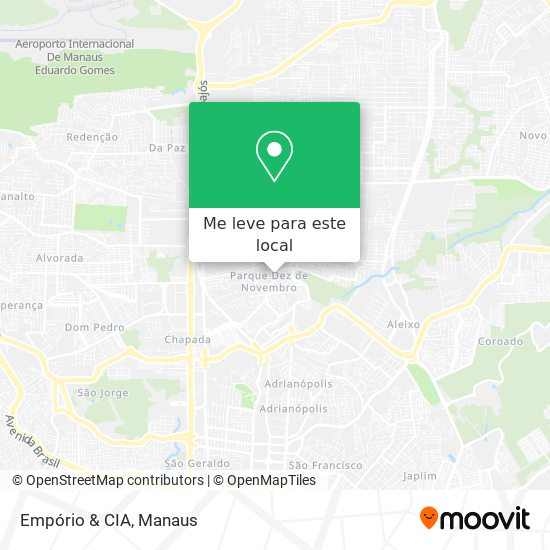 Empório & CIA mapa