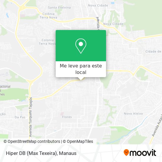 Hiper DB (Max Texeira) mapa