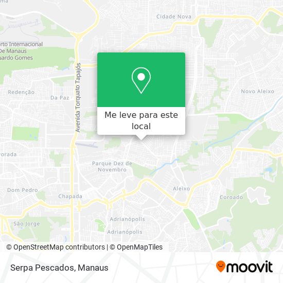 Serpa Pescados mapa