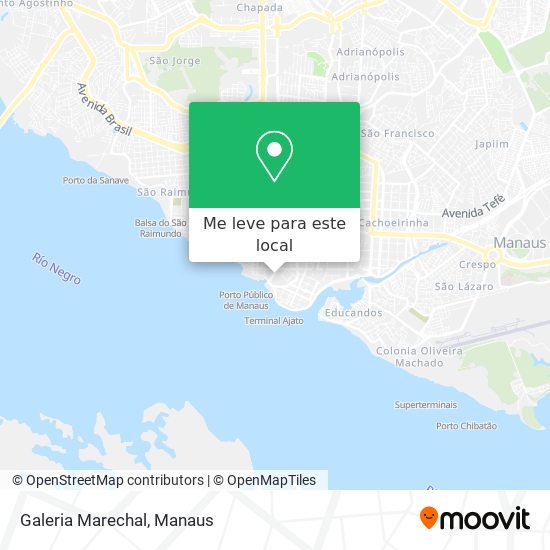 Galeria Marechal mapa