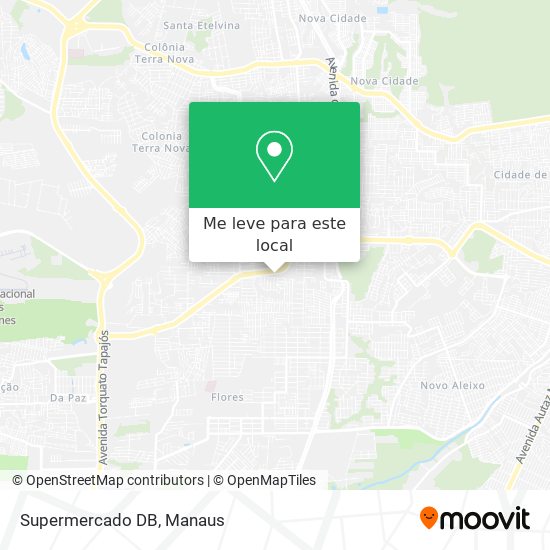 Supermercado DB mapa