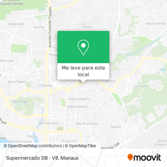 Supermercado DB - V8 mapa
