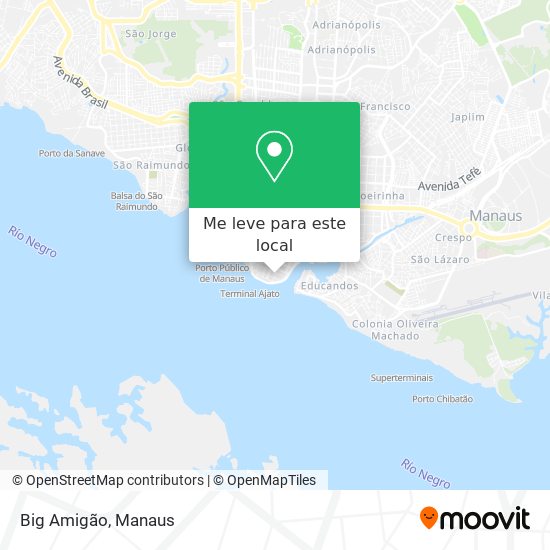 Big Amigão mapa
