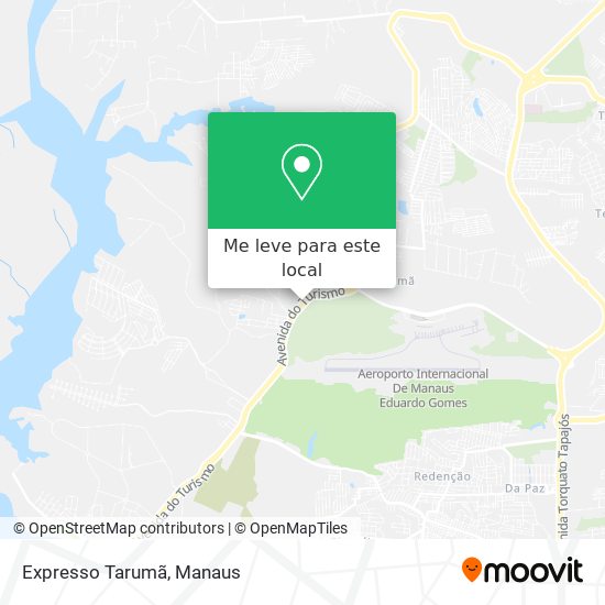 Expresso Tarumã mapa