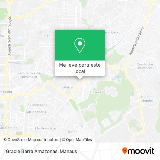 Gracie Barra Amazonas mapa