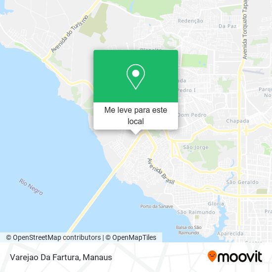 Varejao Da Fartura mapa