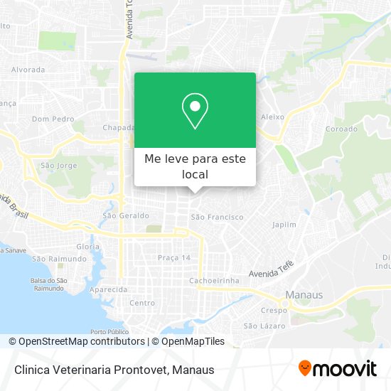 Clinica Veterinaria Prontovet mapa